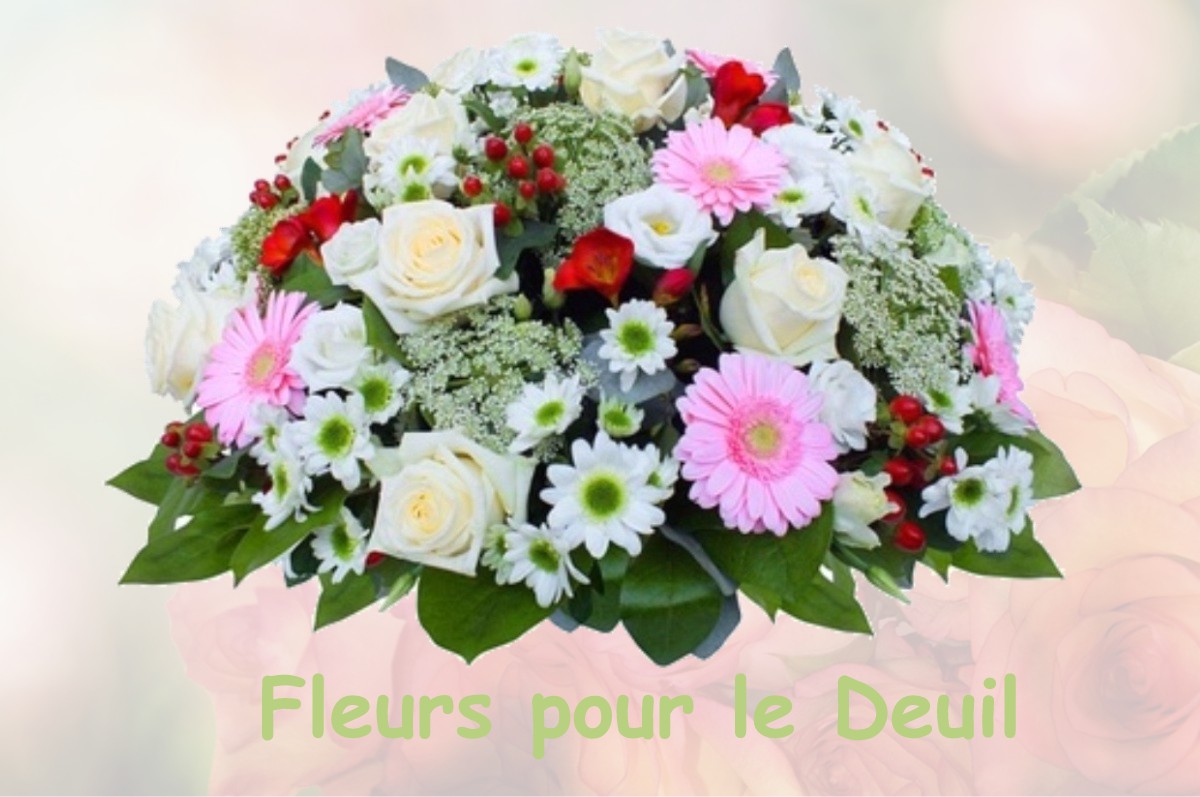 fleurs deuil PARAY-LE-MONIAL